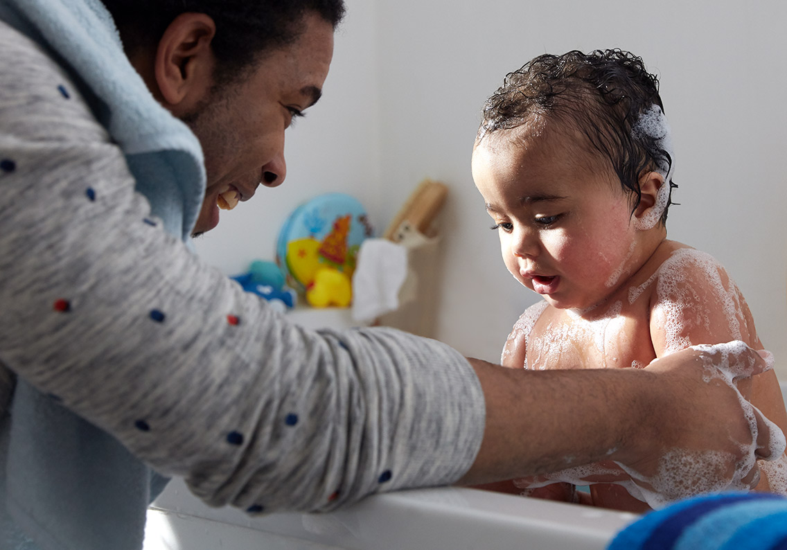 Johnsons Patient Education baby and toddler bathtub basics image